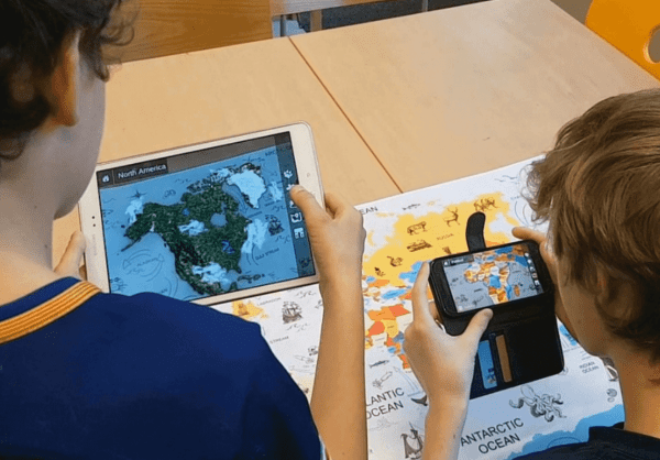 Cleverbooks Augmented Reality World Map