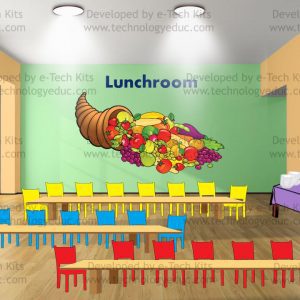 bitmoji lunchroom template