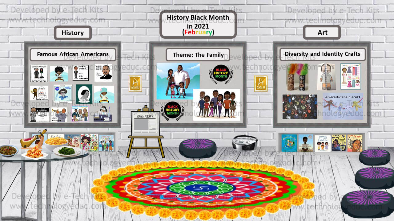 bitmoji black history month template