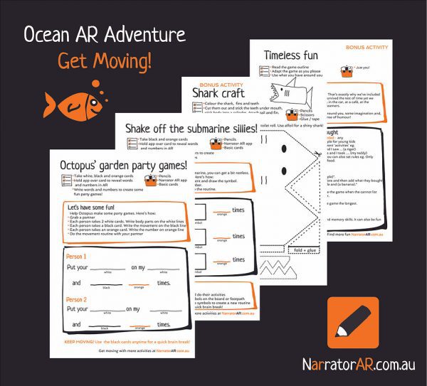 AR Adventure Ocean Get Moving Activity Pack