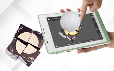 Augmented Reality Geometry Building Blocks - ar classroom tools