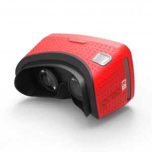 homido grab vr headset red