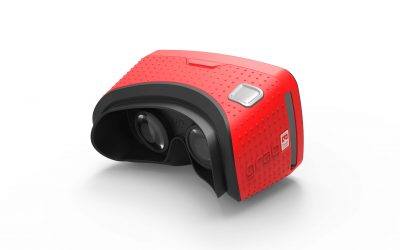 homido grab vr headset red | VR Classroom Headsets