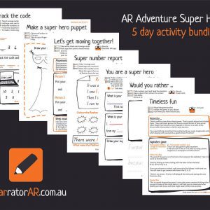 AR Adventure Super Hero 5 Day Activity Pack