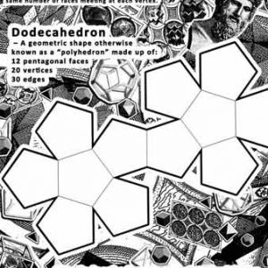 AR Coloring Dodecahedron in 3D