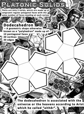 AR Coloring Dodecahedron in 3D