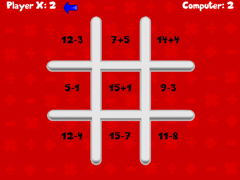 Free & Amazing Math Tic-Tac-Toe Game for Students! 5