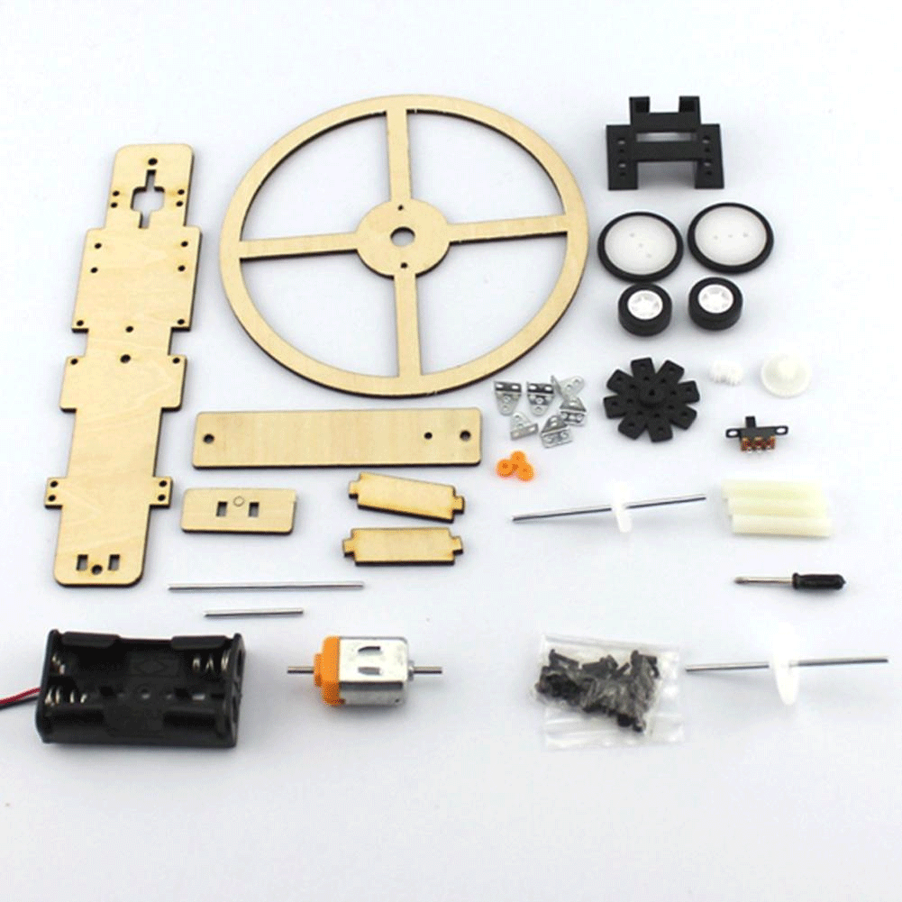 DIY Creative Educational Wooden Copter 1