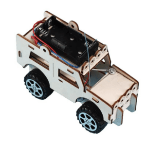 DIY Creative Educational Wooden Jeep Car