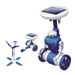 DIY Creative 6 in 1 Rechargeable Solar Power Robots Kit