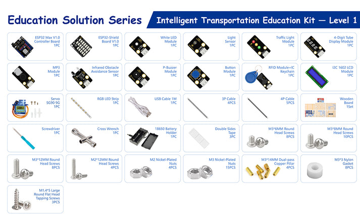 ACEBOTT Intelligent Transport Education Kit Level 1 26